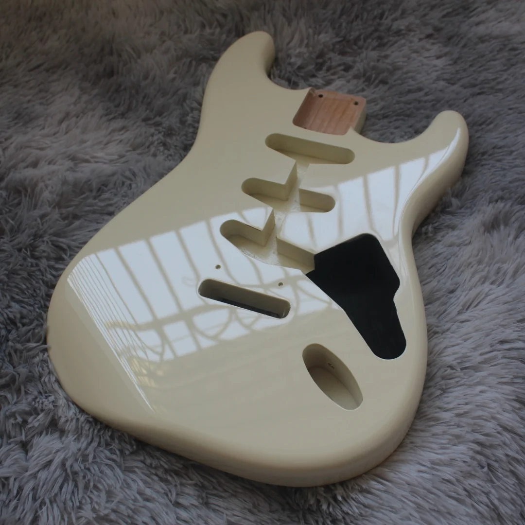 Aa Francisco VintageWhite HSH Ste Guitar Body North American Wood High-end DIY Guitar Body