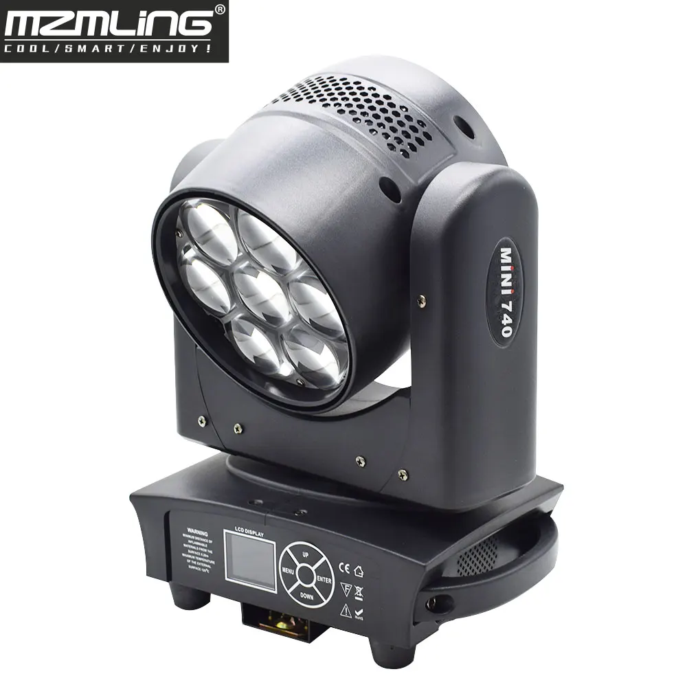 Ship From Local Warehouse LED 7X40w Mini Bee Eye Wash Light DMX512 Moving Head Professional DJ /Bar /Show /Stage Machine