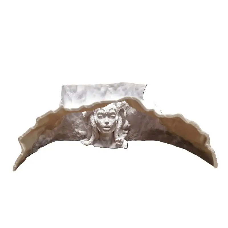 Aquarium  Cave Decor - Gorgon Snake Hair Themed  Hiding House & Breeding Observation Ornament