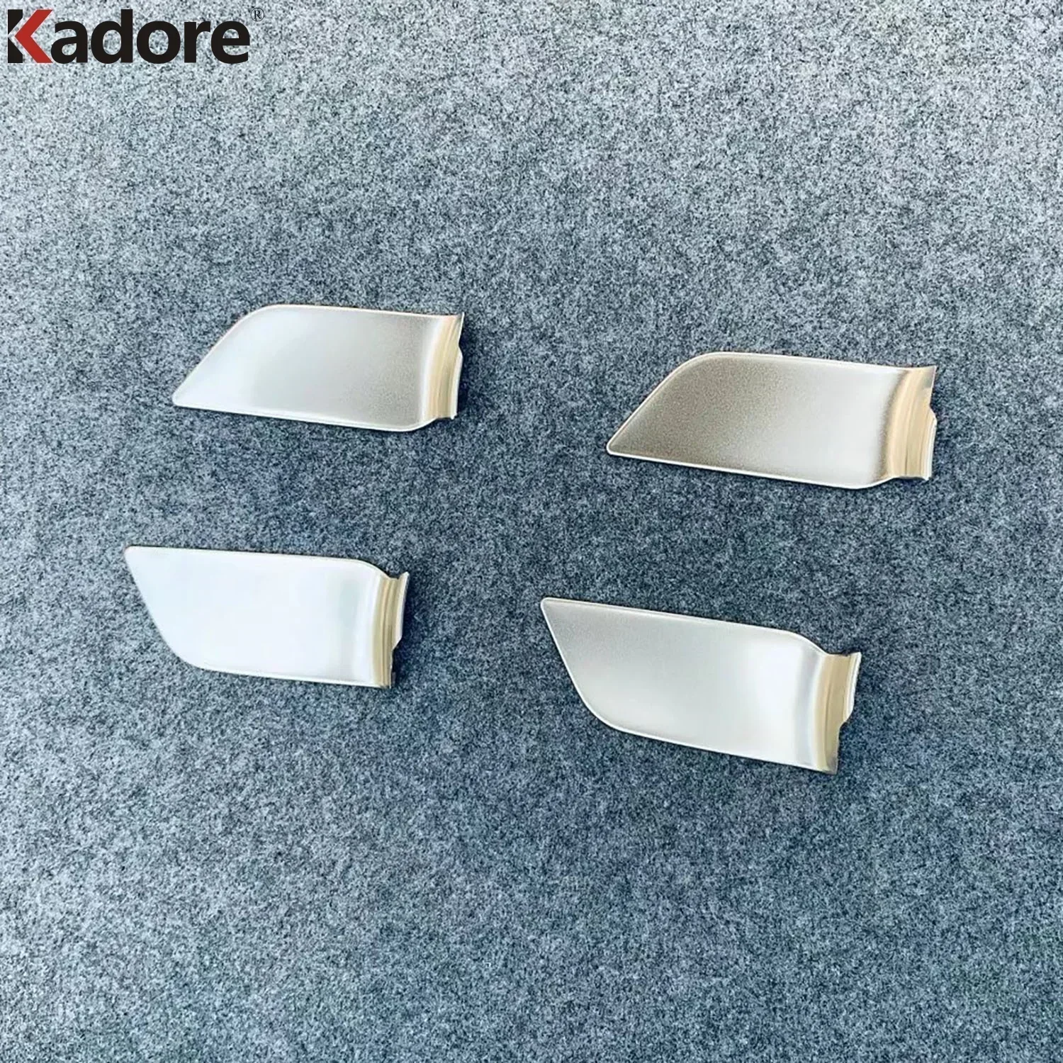 مقبض باب السيارة وعاء غطاء الكأس إطار الديكور اكسسوارات التصميم الداخلي لتويوتا فينزا هارير 2020-2023 2024 2025 #4