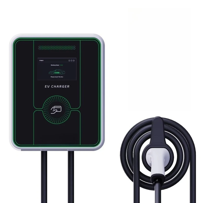 New Fast 32A EV Charger 7kW/11kW Type 2 High-Efficiency Charging Unit for Electric Cars with Integrated WiFi and Mobile App