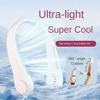 Mini ventilador de cuello recargable 2025