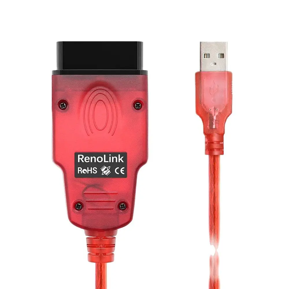 Best Renolink V1.99 For Renault OBD2 ECU Programmer Reno Link 1.99 USB Diagnostic Cable For Renault Key Coding/Airbag