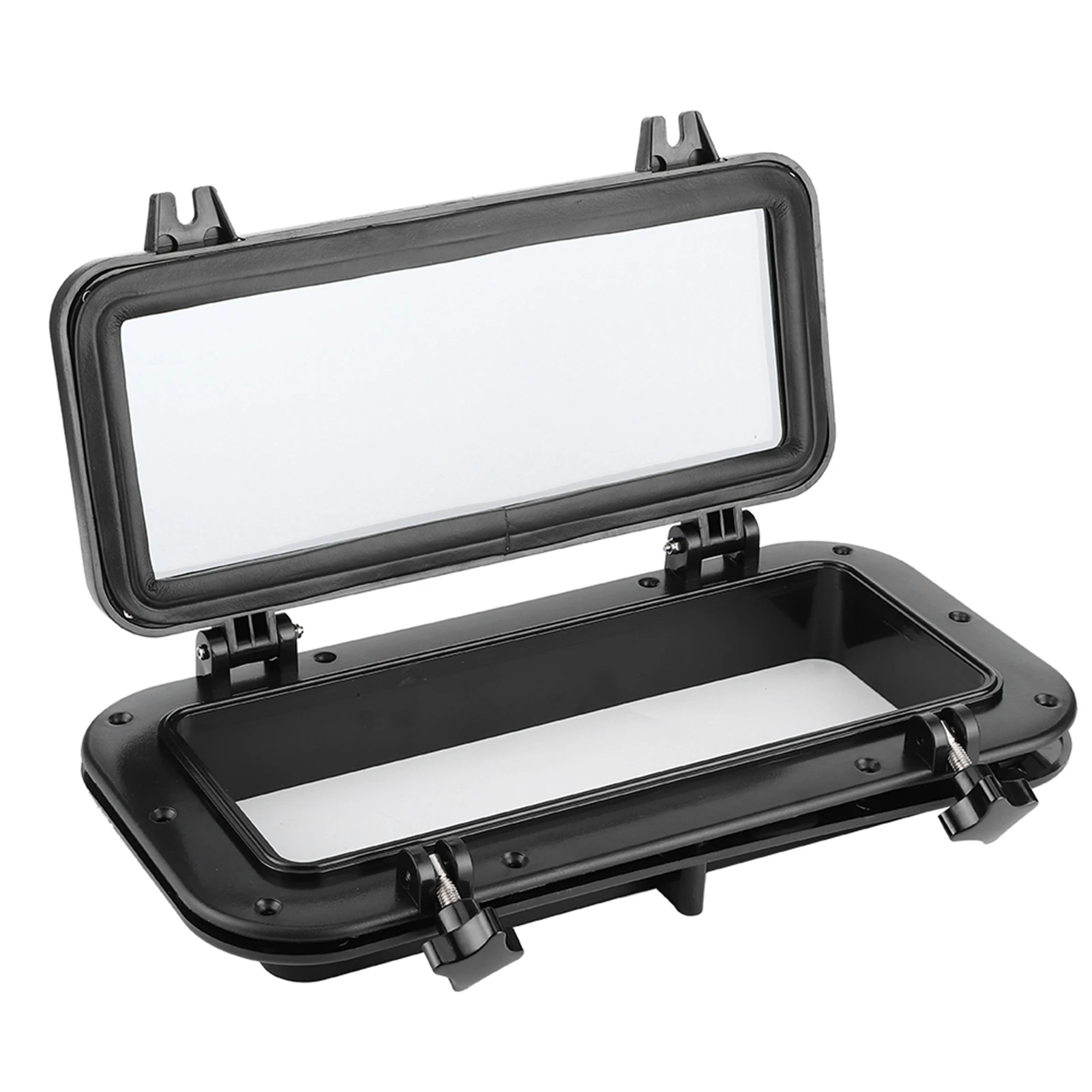 

400x200mm 4mm Opening Portlight Rectangular Porthole Temper Glass Ultraviolet Resistant Windows for Boat Yacht