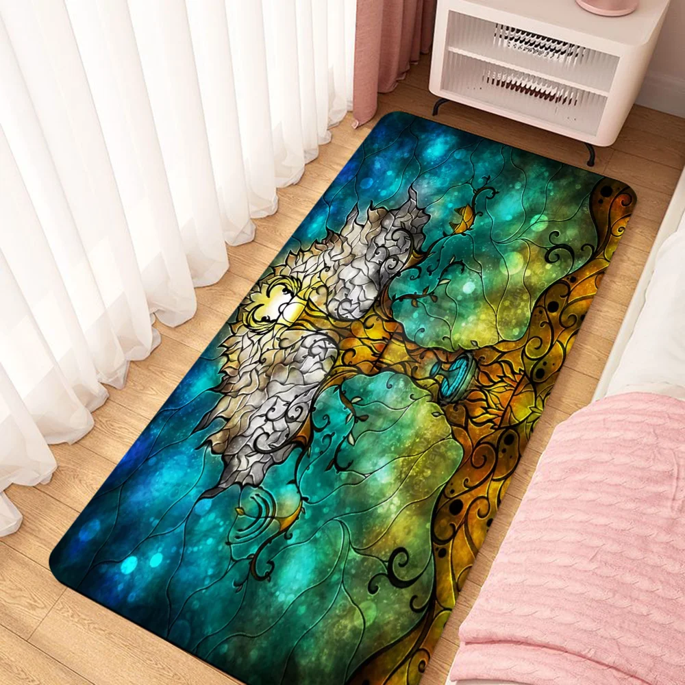 Kitchen Carpet for Home Entrance Mysterious Tree of Life Doormat Outdoor Rug Things to the House Living Room Mat Carpets Custom