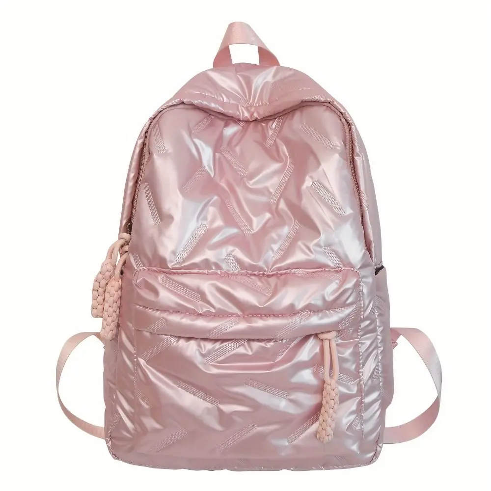 Casual Large Capacity Shoulder Bag Lightweight Waterproof Women Backpacks Wear-resistant Schoolbag Travel