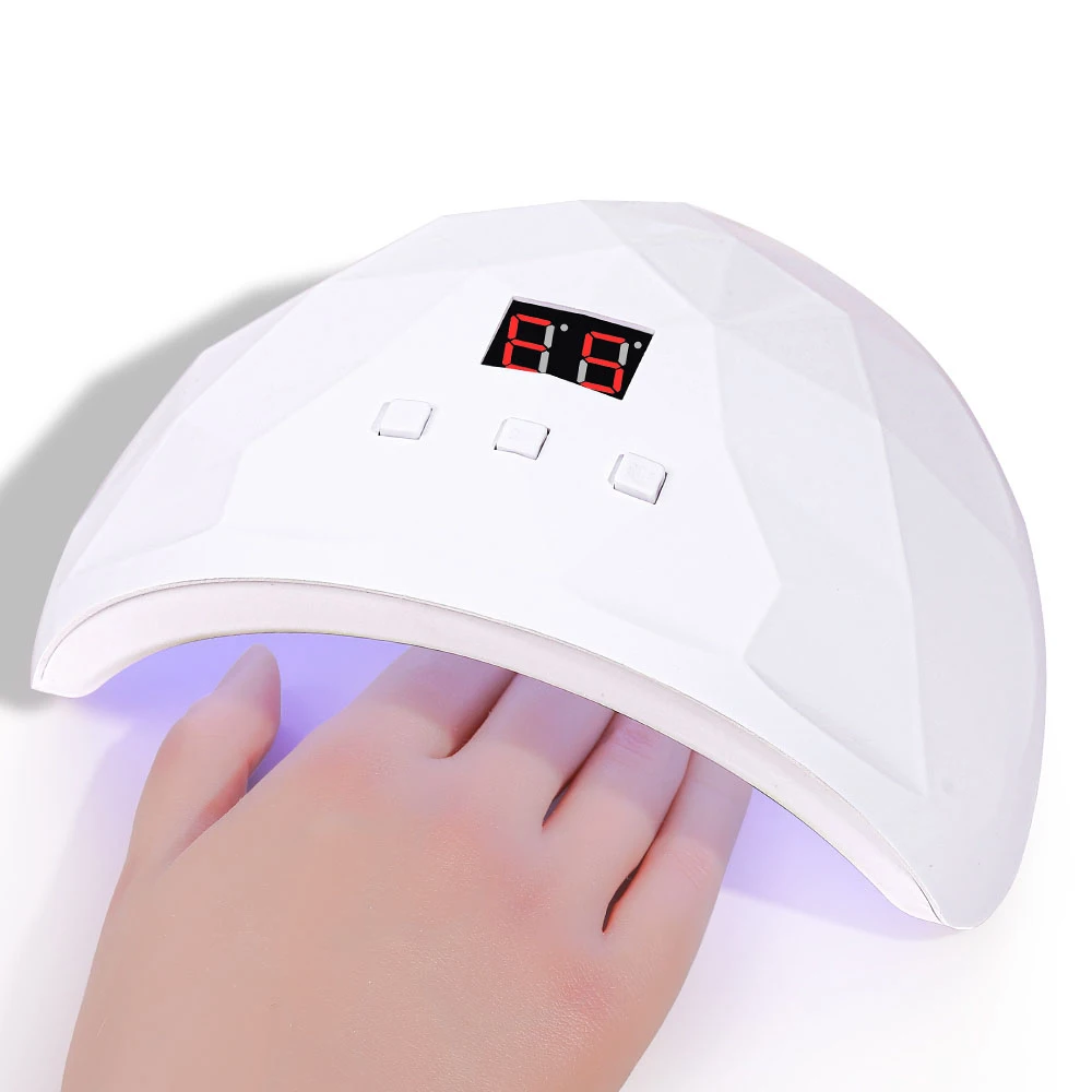 LULAA 18 Đèn LED UV Gel Móng Tay Khô Đèn Mini Màn Hình LED Móng Trị Liệu Bằng Ánh Sáng Máy Chuyên Nghiệp Làm Móng Dụng Cụ Salon Thiết Bị