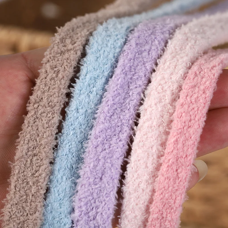 Fashion Plush Shoelaces for Sneakers & Shoes - usage example