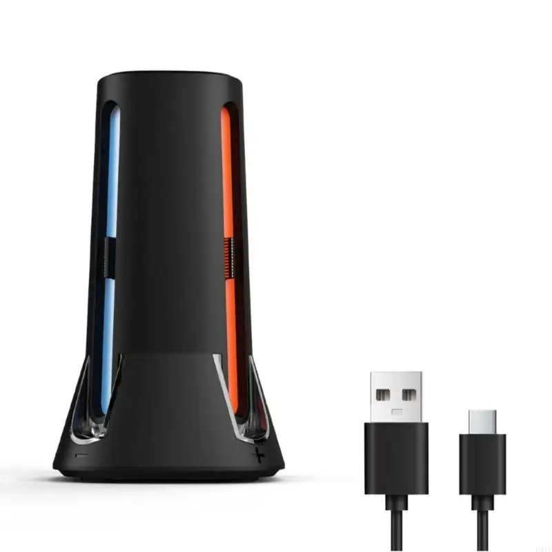 

L41E 4 Port Charging Station For Switch2 TNS Controllers With LED Indicators USB Powered Compactly Design DC5V/3A Input
