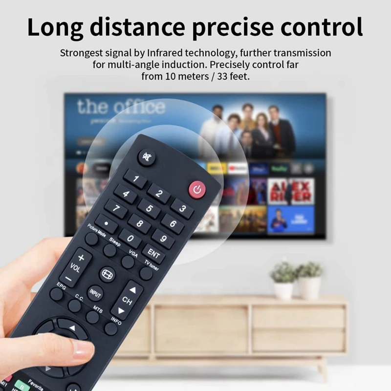 Remote Control Replacement RMT-22 For Westinghouse EW39T6MZ UW32S3PW UW32SC1W UW37SC1W UW46T7HW UW48T7HW UW39T7HW EW39T6MZ