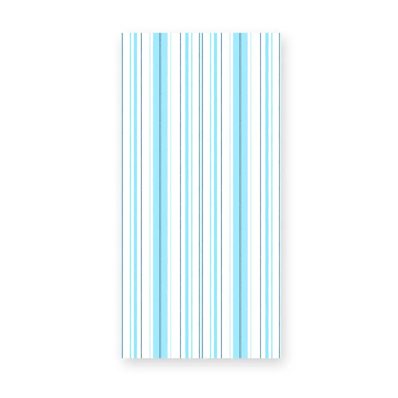 Modern Kids Cartoon Blue Pink Striped Eco Friendly Non Woven Wallpaper for Living Room Bedroom Boys Girls Room Wall Decor