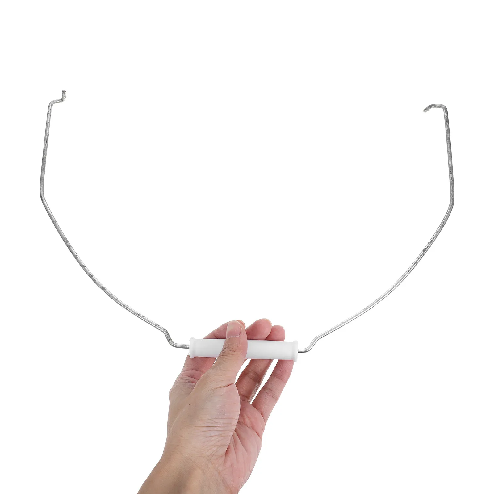 Ergonomic Iron Bucket Handle Replacement Comfortable Grip Sturdy Wear-Resistant Household Bucket Grip for Gardening Cleaning