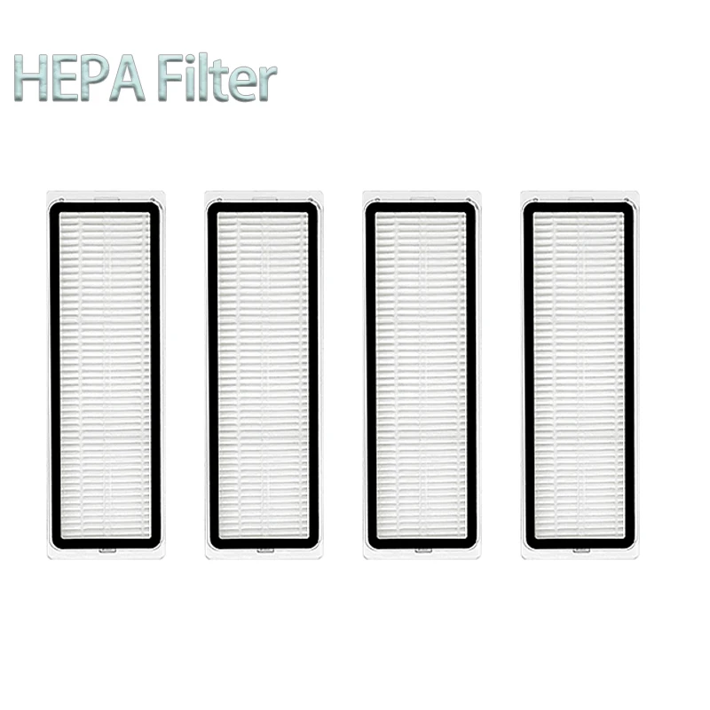 مناسبة لملحقات المكنسة الكهربائية الروبوتية Xiaomi H40/OV51: فرشاة رئيسية فرشاة جانبية فلتر HEPA ممسحة قماش كيس غبار #5