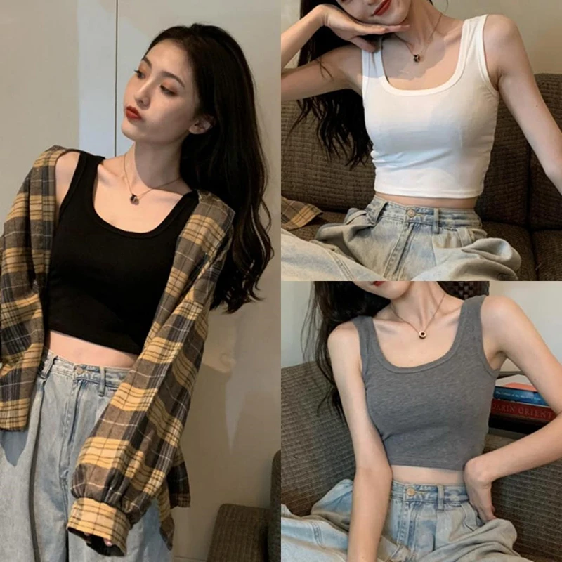 

Fashion Crop Top T-shirt Women Casual Cropped Strap Basic Summer Clothes Tee Shirt Femme T Shirt Tshirt Woman Tops Sexy