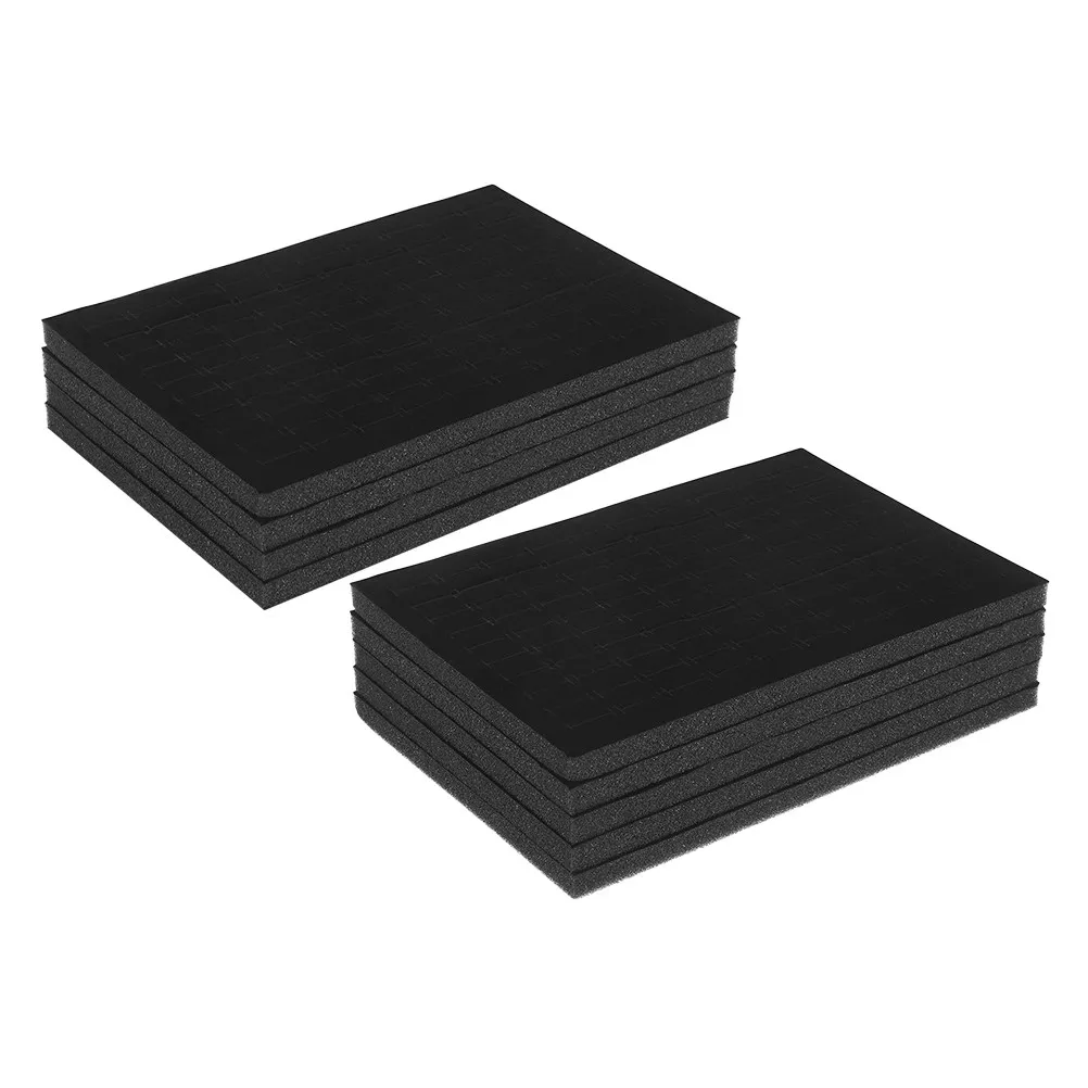 

Набор из 9 мягких вкладышей-органайзеров для ювелирных шкатулок: разделители для колец, серег, ожерелий, для демонстрации и хранения