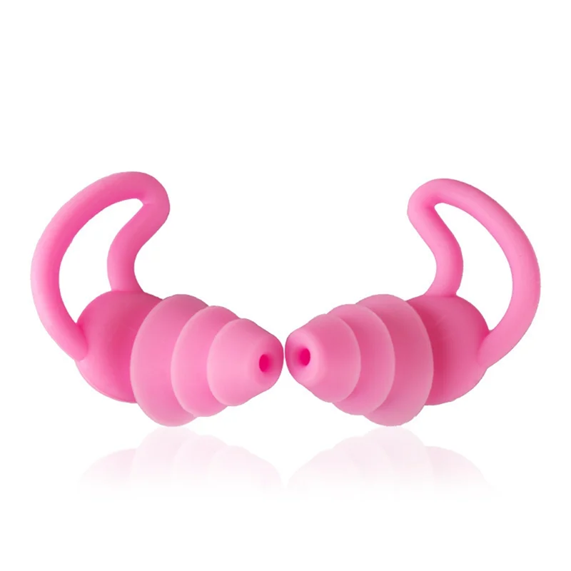 【Superdeals】زوج واحد من سدادات الأذن المريحة على شكل مخروطي أثناء السفر والنوم المقاومة للضوضاء وحماية الأذن من الصوت