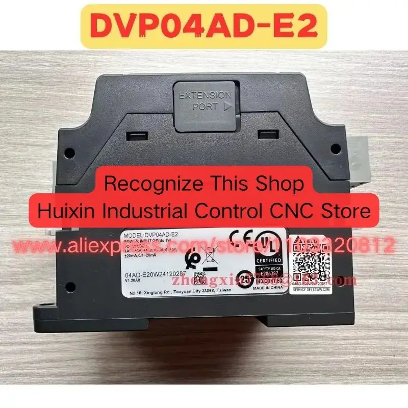 Used Module DVP04AD-E2 DVP04AD E2 Normal Function Tested OK