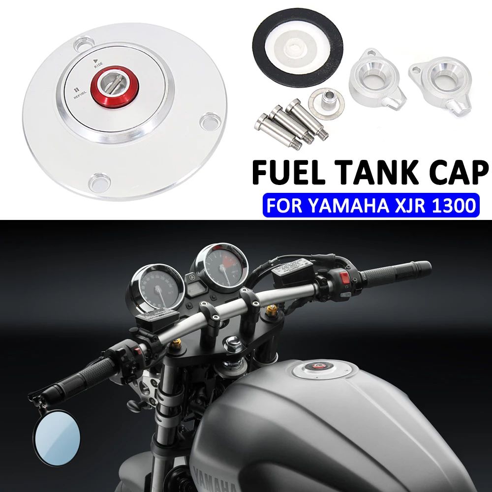 

Motorcycle Accessories Oil Fuel Tank Cover Gas Tank Cap New For Yamaha XJR 1300 XJR1300 xjr1300 2007 - 2014 2008 2009 2010 2011