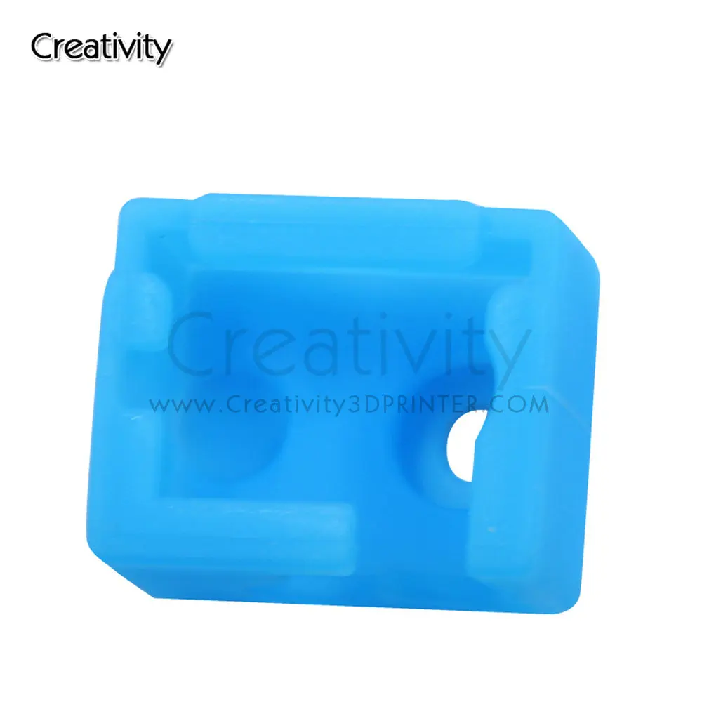 Creatividad nueva funda de calcetín de silicona V6 para bloque calentado V6 cubierta de mantenimiento caliente piezas de impresora 3D Reprap