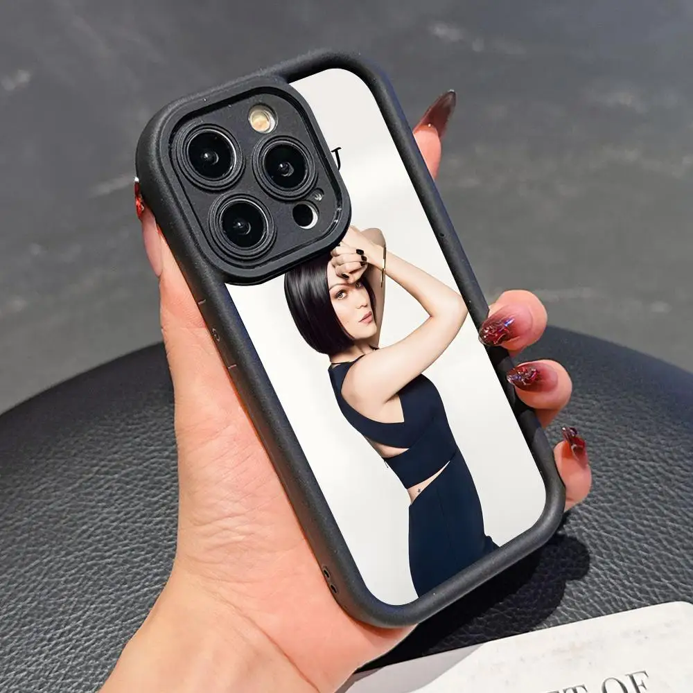 

Чехол для мобильного телефона Jessie J для iPhone 17 16 15 14 13 12 11 Air Pro Max Plus, утолщенный, из ТПУ, цветной, роскошный