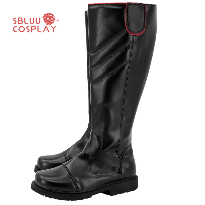 أحذية SBluuCosplay Trilla Suduri التأثيرية أحذية سوداء مصنوعة حسب الطلب