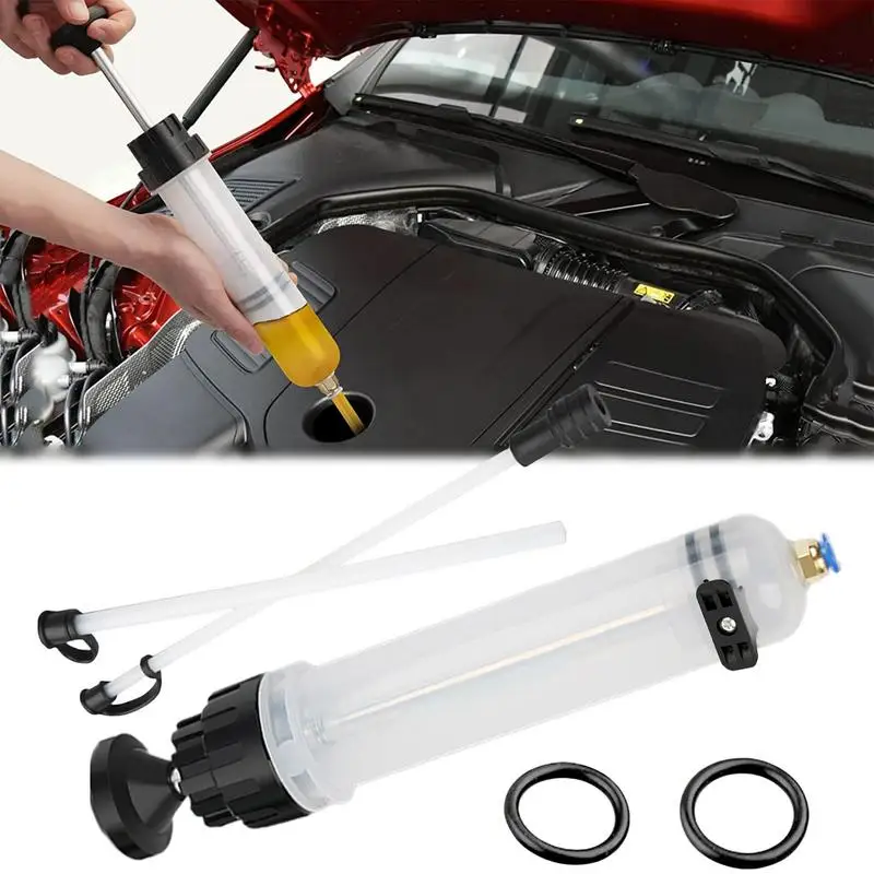 500cc Fluid Extractor Fluid Pump Automotive Brake Fluid Extractor Suction Pump Oil Extractor 500ml for Auto Mechanics