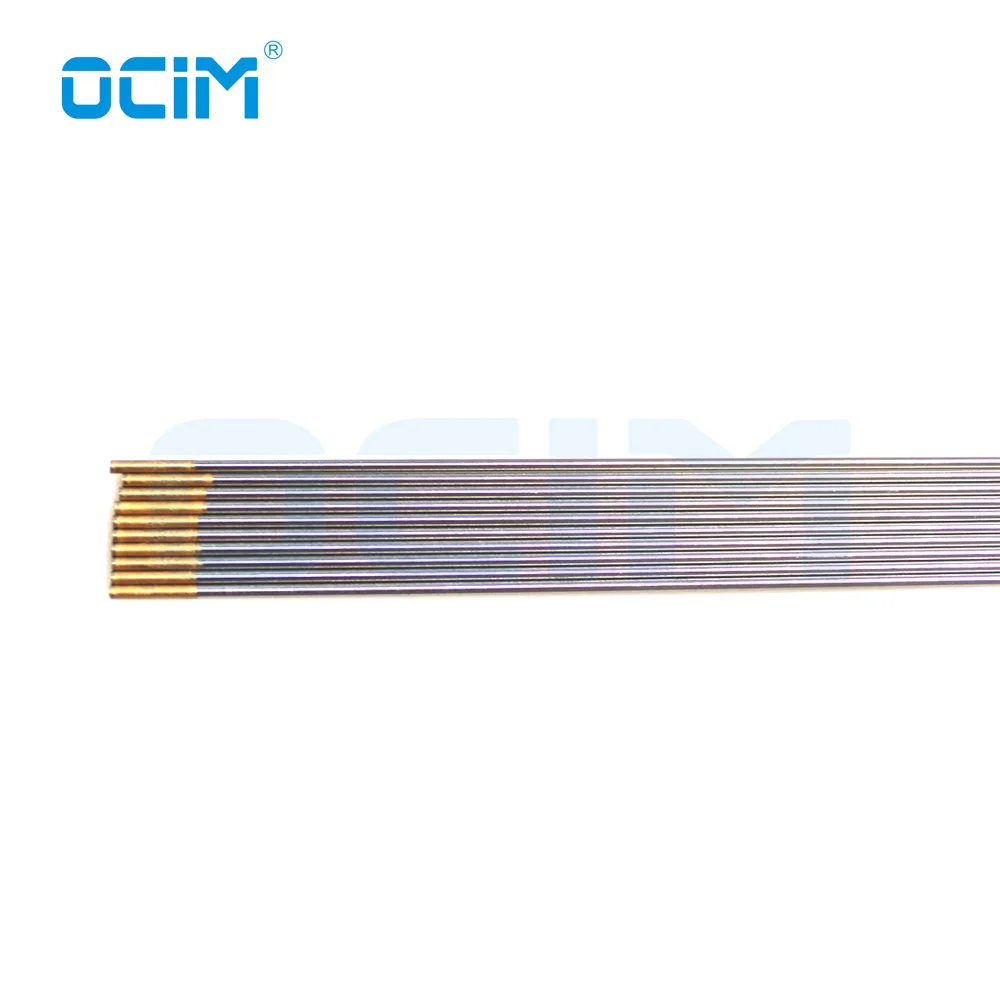 WL15 Lanthanated Gold Tig Welding Tungsten Electrode Rods