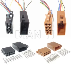 1 Set 8 Way Auto Radio Horn Wiring Terminal Socket AC Assembly For VW 106455-1 106455-3 962189-1 962191-1 357035447A 963121-1