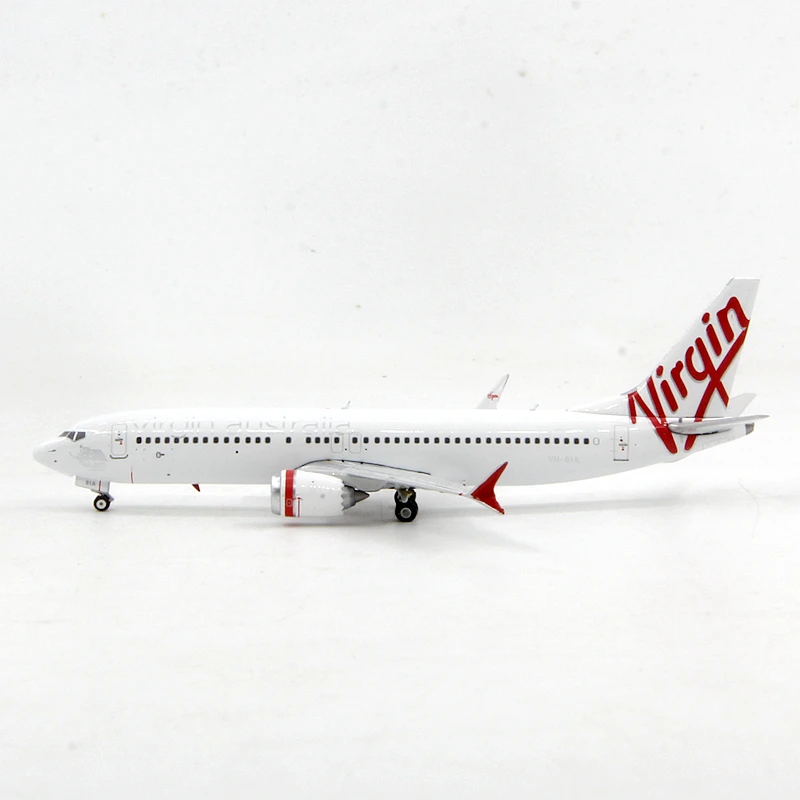 

Diecast 1/400 Scale Phoenix 11809 Virgin Atlantic Australia B737 MAX8 VH-8IA Passenger Alloy Aircraft Model Collectible Toy Gift