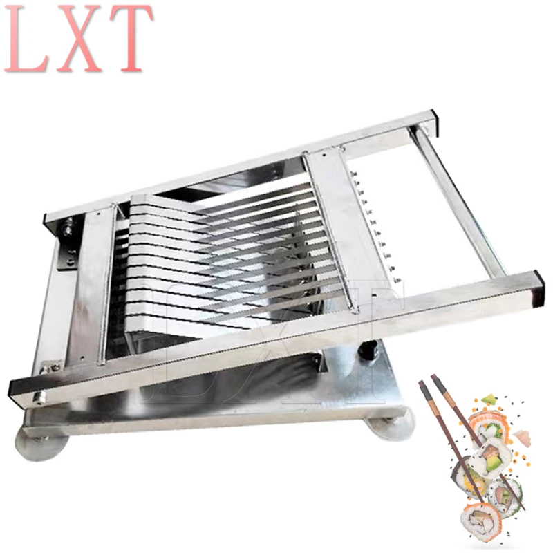 Commercial Sushi Roll Slicer Cutting Machine 1.7/2/2.4CM Manual Japan Rice Sushi Roll Cutter Slicing Tool