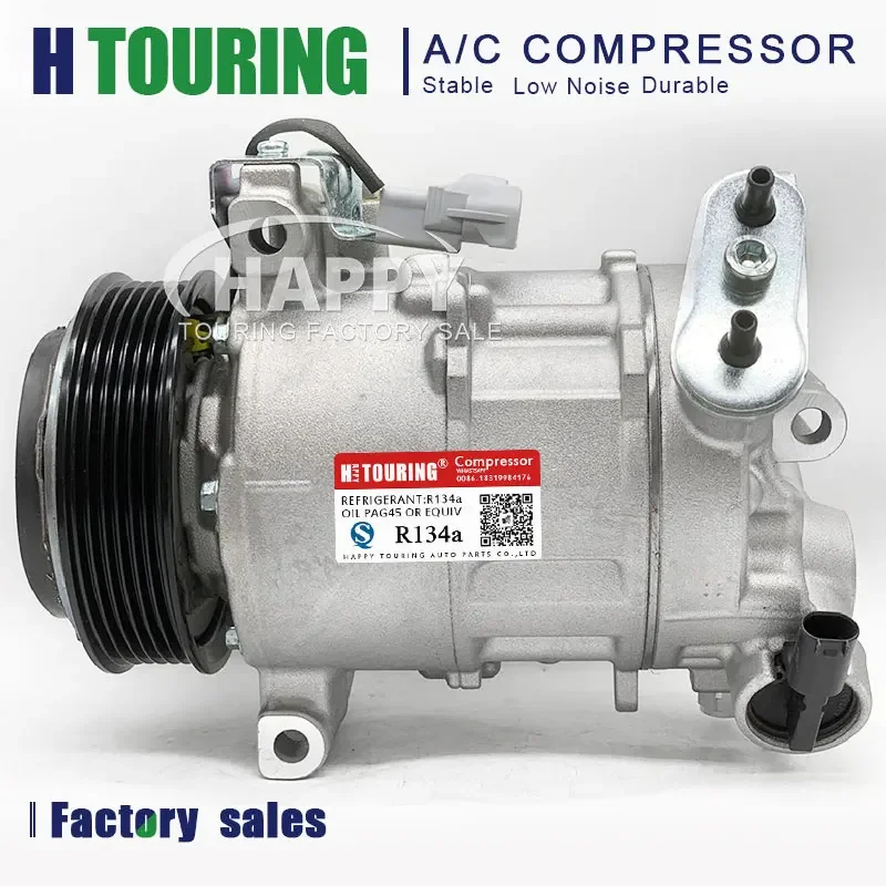 

Ac Compressor for Jeep Renegade Compass Fiat 500X 447140-0890 51936721 5513311 68245074AA 68254761AA 4472500020 51936675