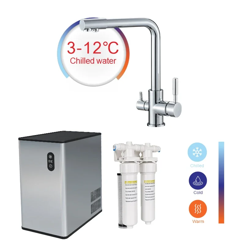 Efficient and Convenient 3 in 1 Pull-Out Chilled Water Tap for Your Home or Office
