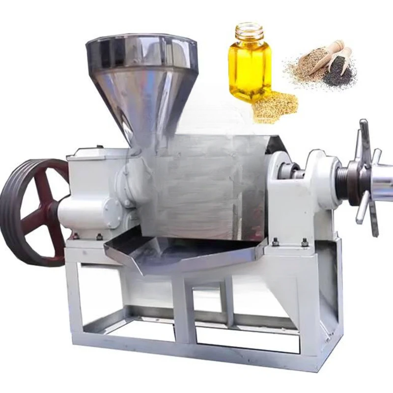 Press Machine Edible Rapeseed Oil Production Rice Bran Oil Press, Sesame Peanut Press