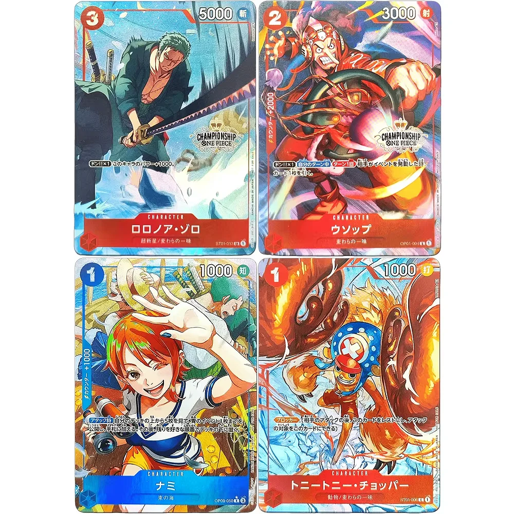 

DIY ONE PIECE Collection Cards Championship Event Card Roronoa Sabo Marco JPN High Quality Self Made Game Anime Cards Gift Toy