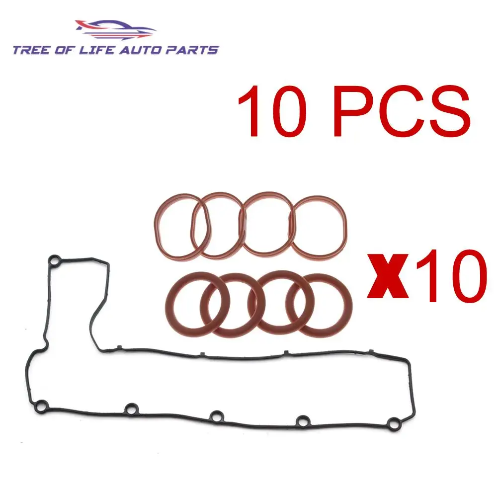 1/5/10 Rocker Cover Box Gasket Set For Ford Peugeot Volvo Citroen Fiat Lancia 2.0 D DCi HDi Diesel 0348.S3 1365586 9654983280