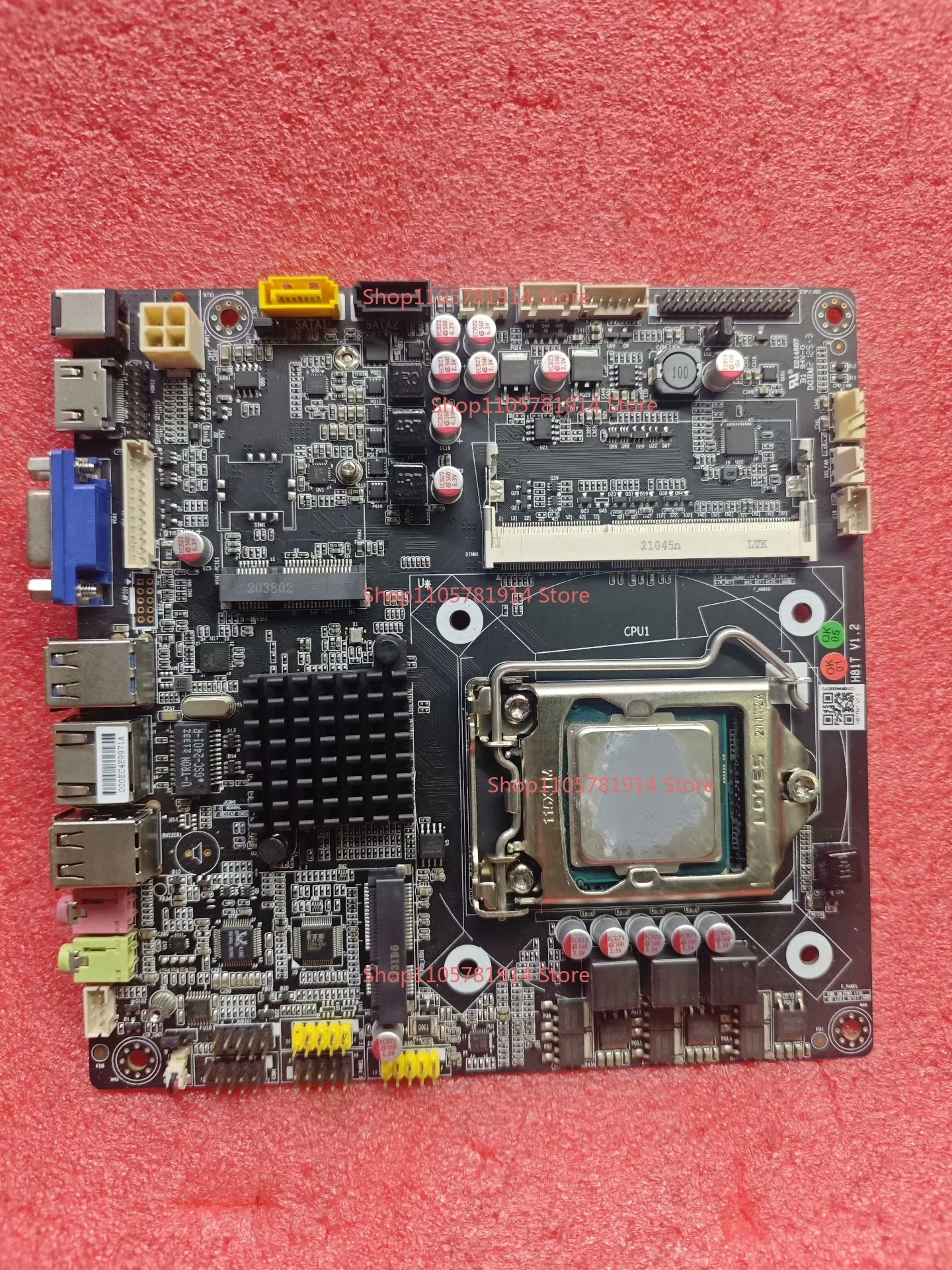 For H81TM1 V1.2 Industrial Control Main Board H81 Chip LGA1150 Fourth Generation CPU Industrial Main Board