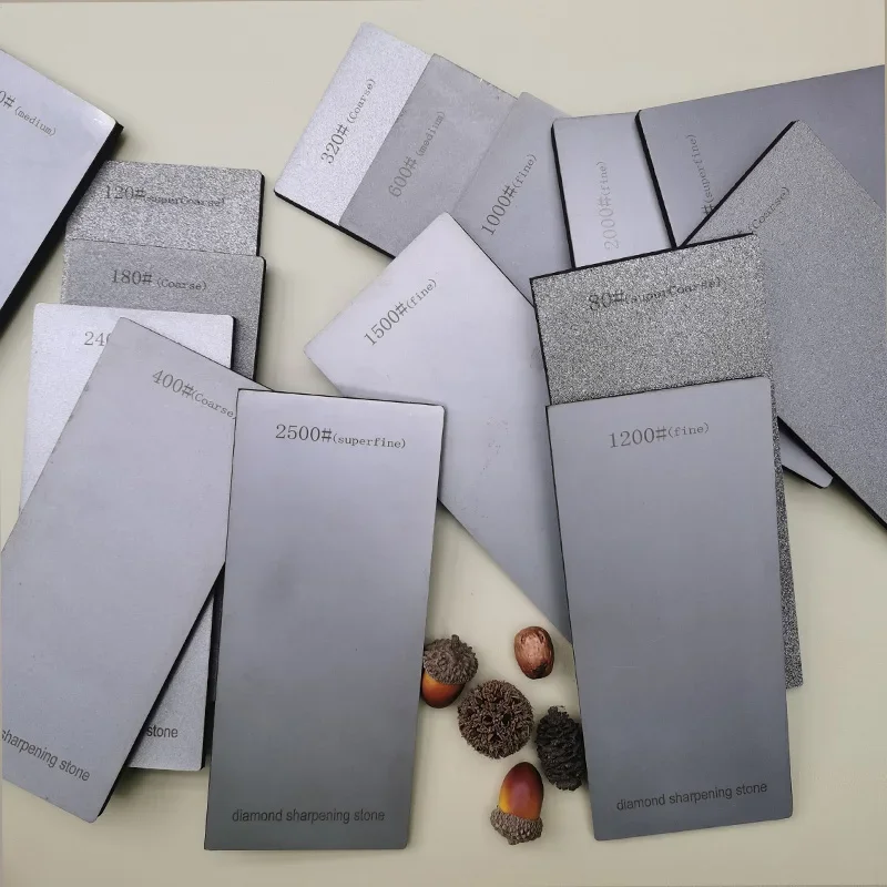 80-3000 #   Diamond Stone Professioneller Messerschärfer, Küchenwerkzeug, Schärfsystem, Haushaltsschleifstein, große Größe