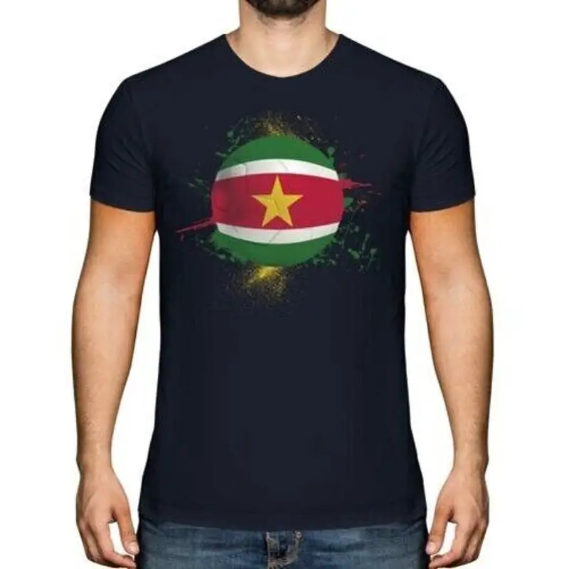 

Suriname Fußball Herren T-Shirt Geschenk Weltmeisterschaft Sport