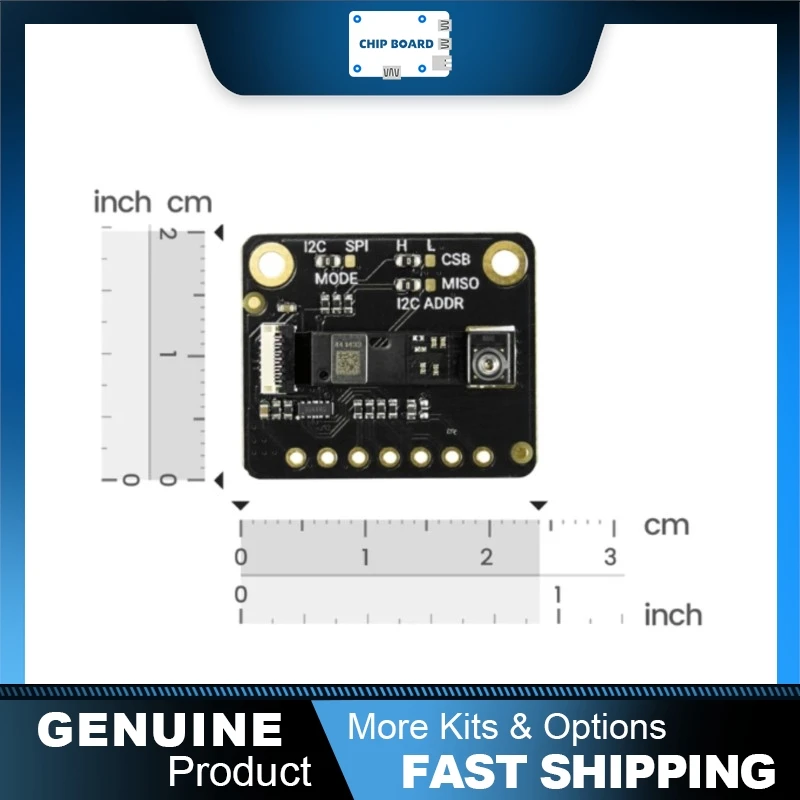 

DFRobot Fermion BMV080 Fanless Air Quality Sensor, Ultra Small PM1 PM2.5 PM10 Detection Module for Arduino