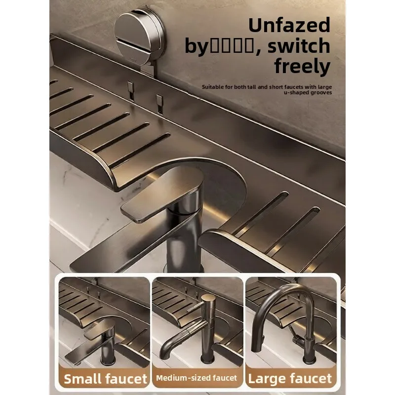 Washstand Shelf Toilet Bathroom No punching toiletries Toilet suction cup Wall hanging storage rack