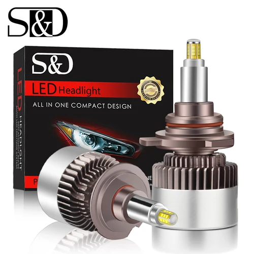 25000LM H7 led Canbus H1 H8 H11 9005 HB3 9006 HB4 9012(HIR2) D1S D2S D3S D4S bombilla LED para faros de coche 6000K 12V lámpara automática