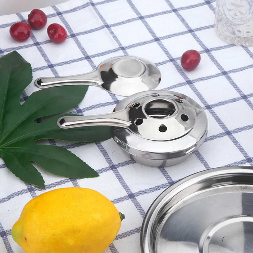 

Chocolate Melting Furnace Fondue Set Electric Cauldron Pot Cookware Machine Stainless Steel Construction Perfect For