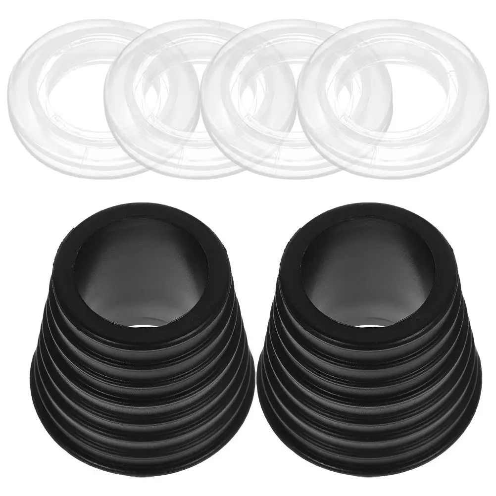 2Sets Umbrella Wedge Plug and Hole Ring Kit Rubber Patio Table Cone Wedge Spacer Outdoor Umbrella Hole Rings Replacement Parts