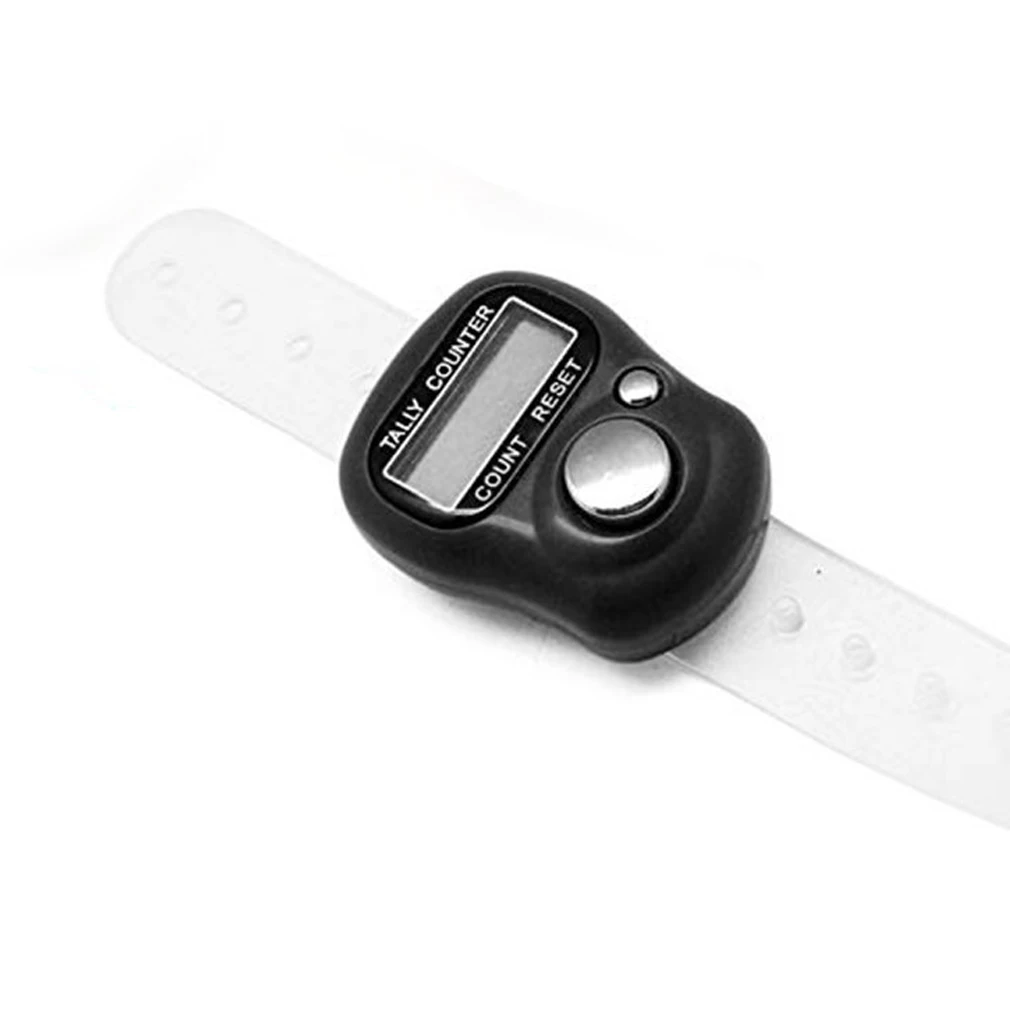 Mini Stitch Marker and Row Finger Counter LCD Electronic Digital Tally Counter For Sewing Knitting Weave Tool / Random Color