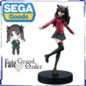 FGO آرتشر نموذج عمل الشكل الأحمر ، مصير ، ليلة البقاء ، توهساكا رين ، زخرفة دمية كرتونية ، مجموعة زخرفة ، هدية لعبة ، 20 سم أعلى 5 مبيعات زي تأثيري Green Archer - No5