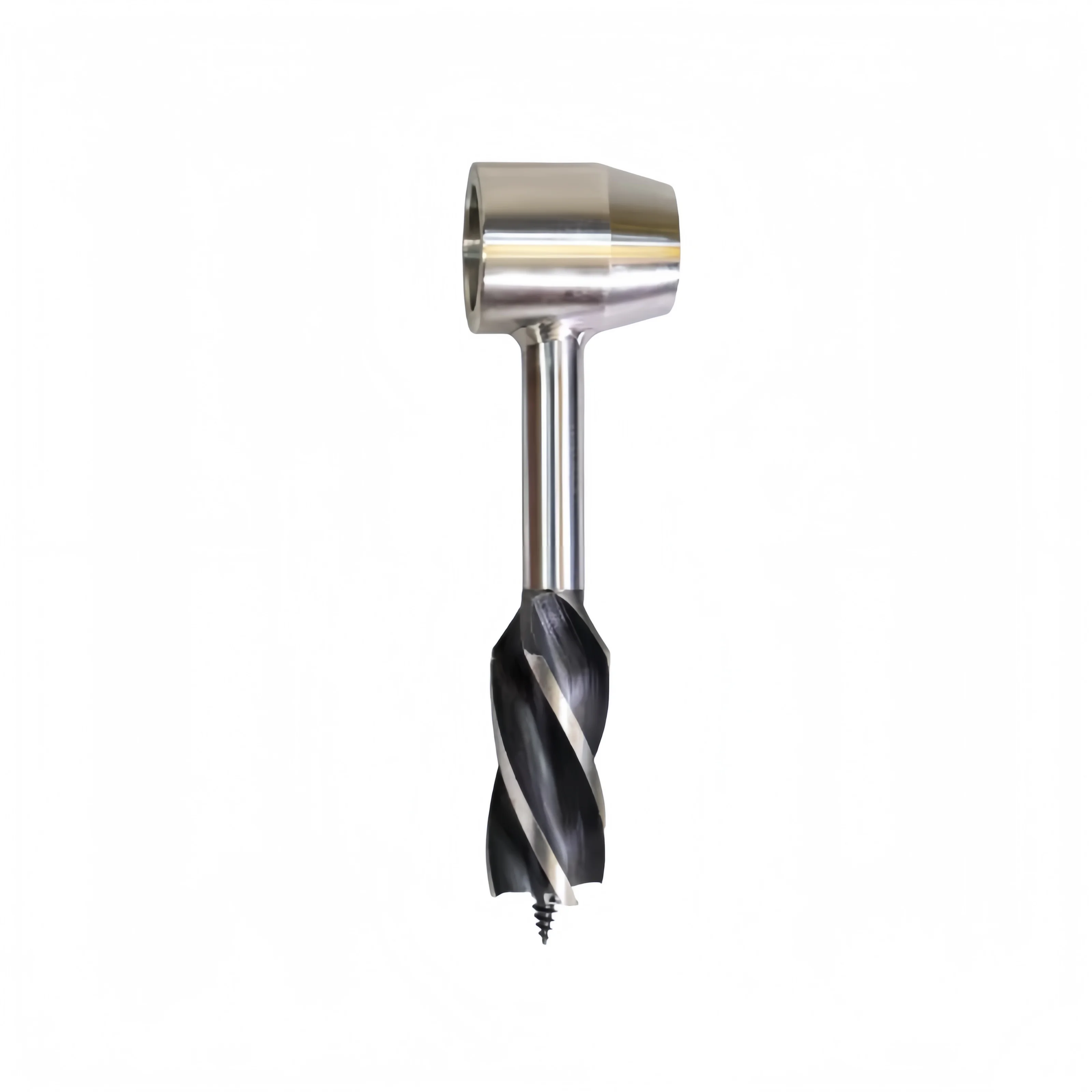 Hand Auger Wrench, Manual Survival Hand Drill, Portable Outdoor Survival Tool for Camping, Hiking and Bushcraft