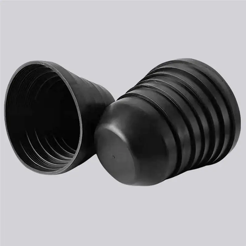 A73Q-1Pair LED Headlight Rubber Seal Cover Hid LED Headlight Universal Waterproof Dustproof C6 Head Light Lamp Cover