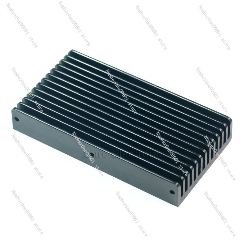 Audio Heat Sink Radiator TO220 DIY Power Amplifier with Aluminum Profile Sandblasted Black Oxide