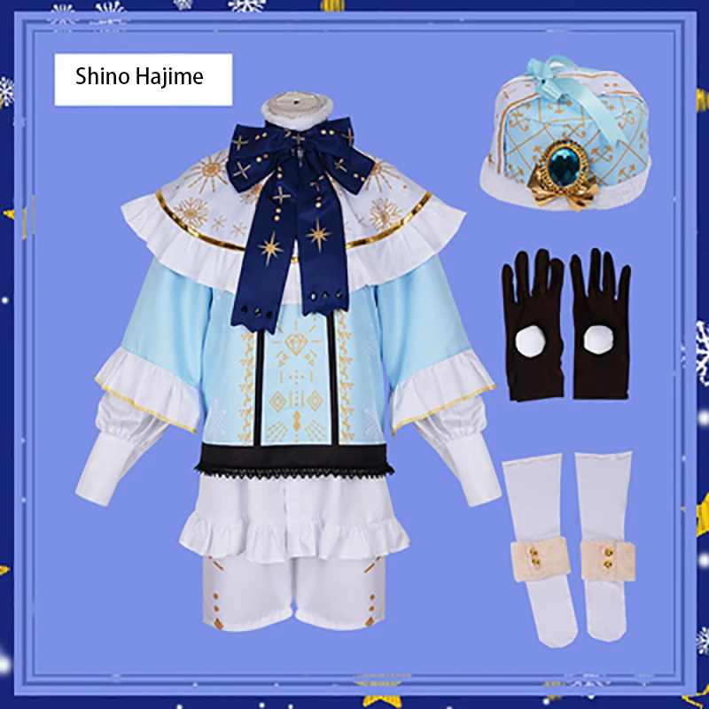 Game Ensemble Stars 2 Branco Cosplay SHIRATORI AIRA /Shino Hajime/ Tori Himemiya/Harukawa Sora Christmas Costume