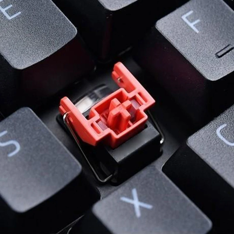 4Pcs V2 Slient Liner Red Switch Hot-Swappable DIY Clicky Linear Optical Switches for razer Huntsman Elite Mechanical Keyboard